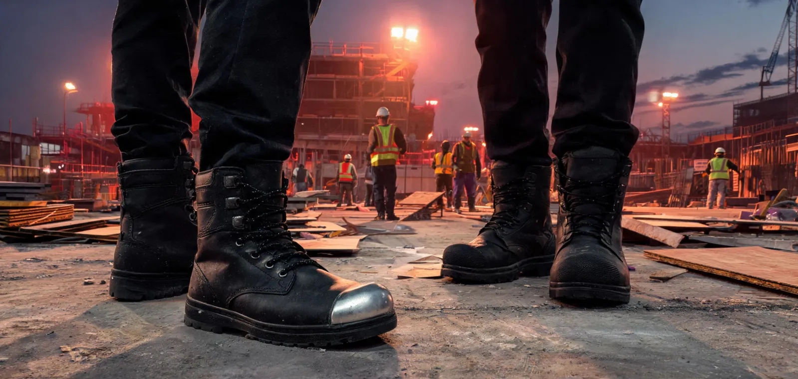 Timberland PRO safety footwear on an active jobsite